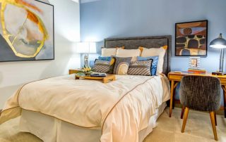 Luxury One Bedroom Apartments in Tempe, AZ - Vela at Tempe Town Lake Bedroom